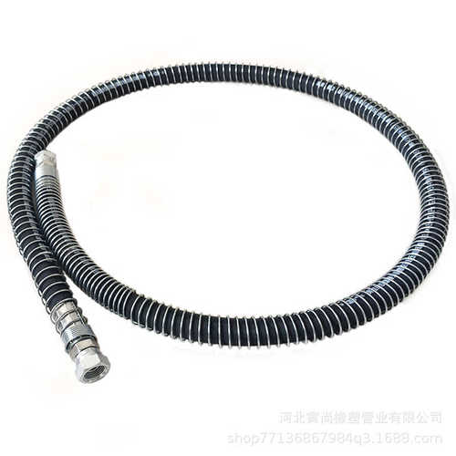 油管机管炮钢丝钩头管路炮破碎锤配件油管机胶管层软管4挖液压