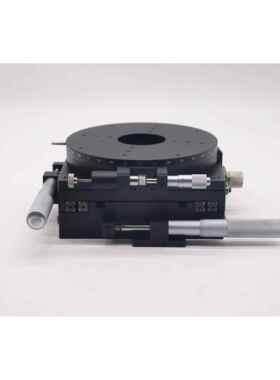 厂家直供160*160XYR三轴精密微调平台光学位移台交叉导轨手动平台