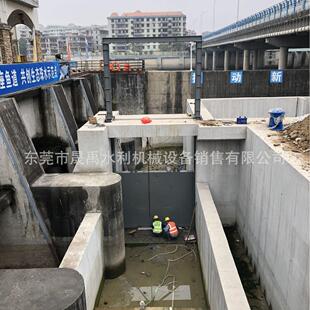 广州市白云区水利工程渠道节制闸防洪闸工作闸门钢制闸门制作安装
