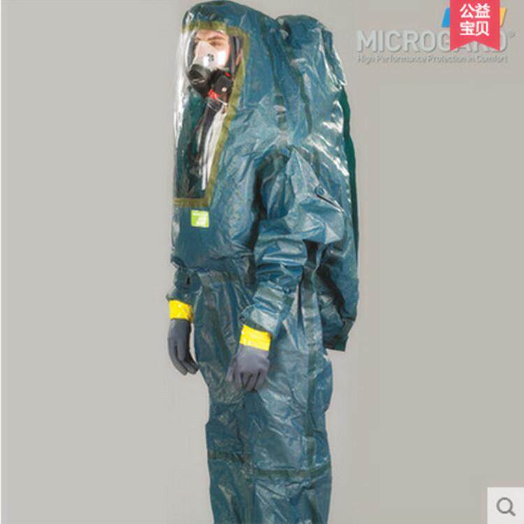 微护佳4000阿波罗高级液密型全封闭连体防化服 B级防护服 应急服