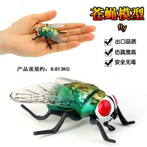 仿真动物昆虫绿皮苍蝇模型蜜蜂蝎子蜈蚣蚂蚁玩具儿童教育认知礼物
