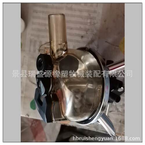 养牛养殖设备配件 不锈钢底座集乳器 奶厅挤奶机300ml集乳器
