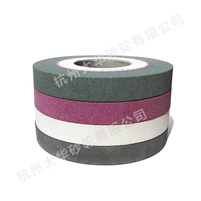 苏玉三圈平形砂轮00州*40*127白刚/绿/1-00*40铬刚玉碳/黑碳外圆