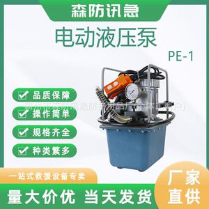 电力施工工具电动泵PE-1便携式小型液压泵电磁阀控制压油泵