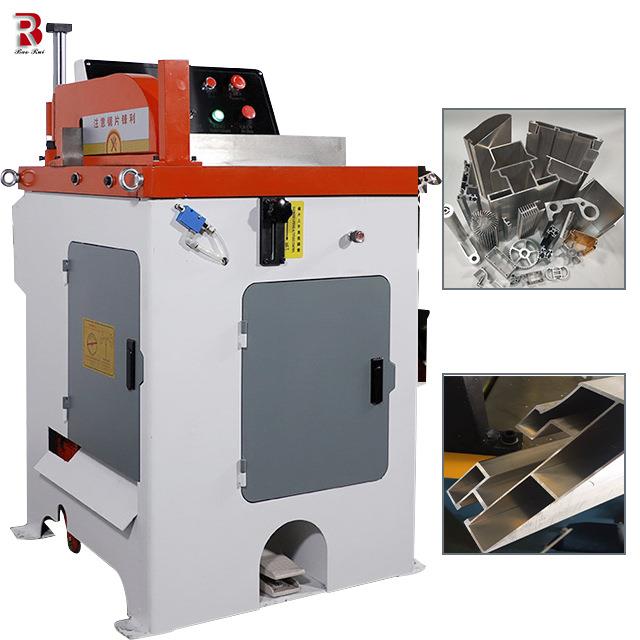 毛定制切铝机M505AL半自动无刺铝机切C机气动切铝自动铝管切割机