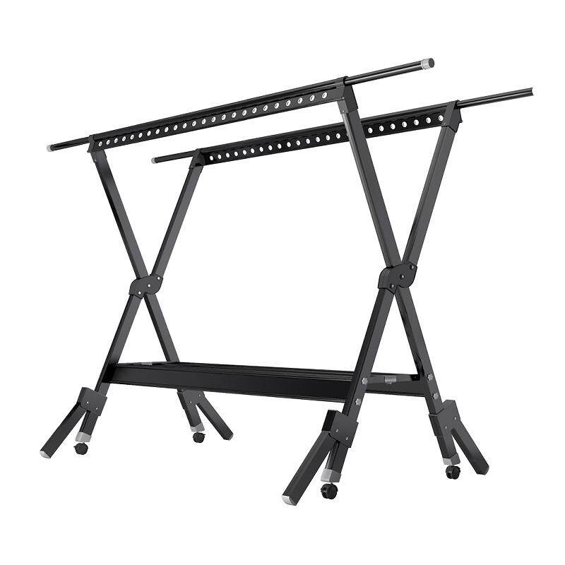 户外晒被子伸缩晾衣架阳台落地折叠卧室内挂凉衣架家用晒衣架,收纳整理,多夹子晾衣架,淘宝优惠券,粉丝福利购,淘宝优惠卷