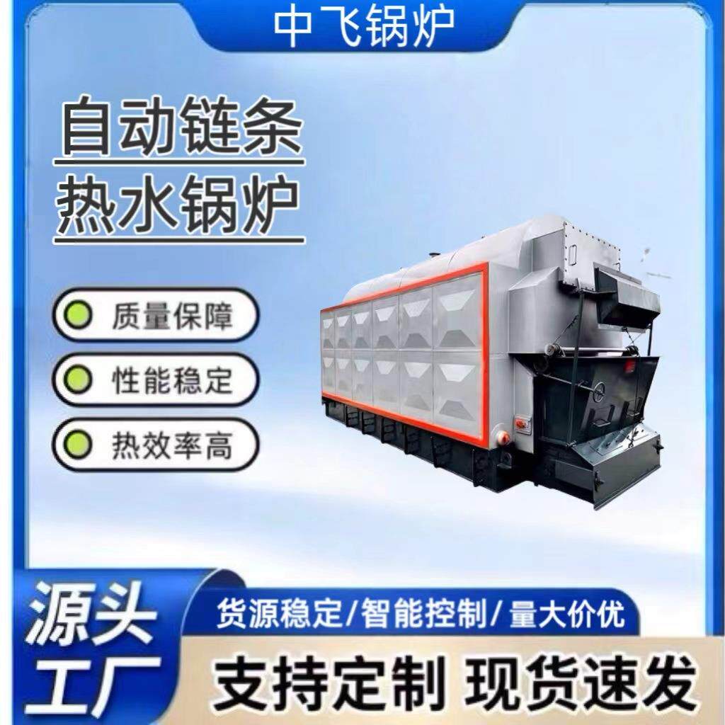 自动生物质链条热水锅炉卧式手烧燃煤热水锅炉热水供应室内供暖
