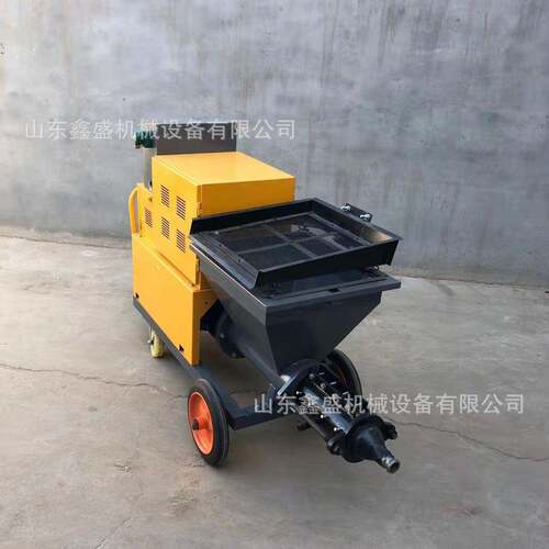 新型711喷涂机螺杆式水泥砂浆喷浆机电动高压大流量腻子粉墙机