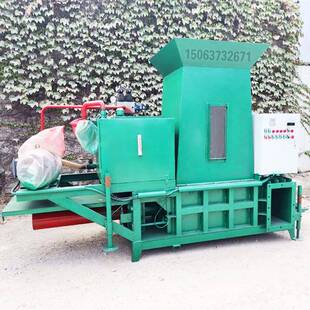 牛羊饲料打包机棉籽棉壳棉渣装 液压打包机 袋机移动式