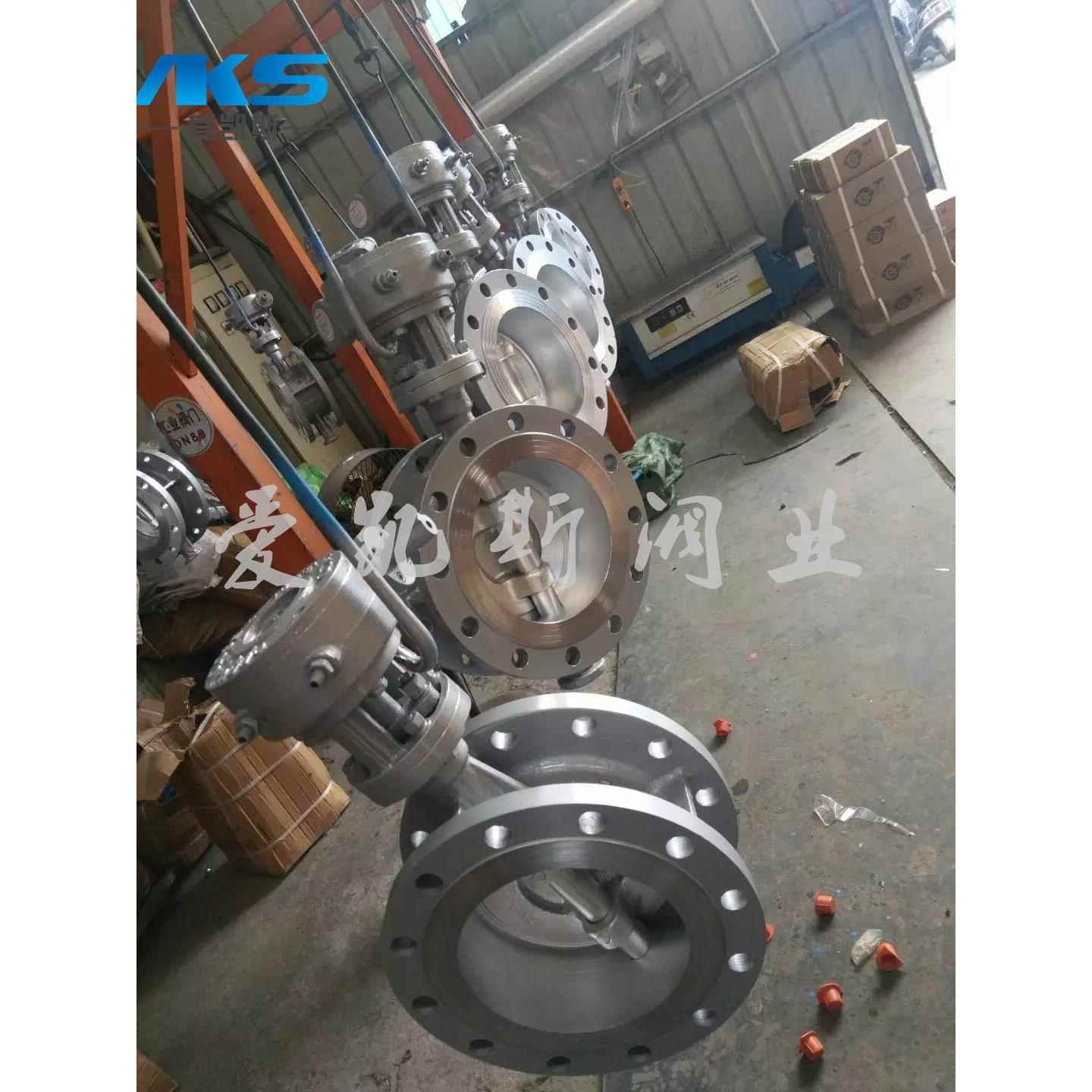 铸钢软密封蝶法兰式D343H-16C涡轮碟阀对夹式软密封D373H-16C