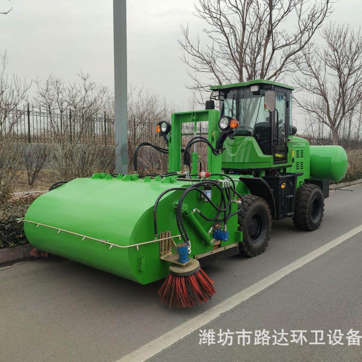 渣土扫地车工程道路清扫用铲车式扫路车砂石废料清理速度快高效