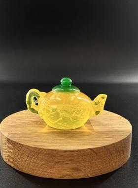 工艺品文玩代蜜荧光赢钱装饰摆件