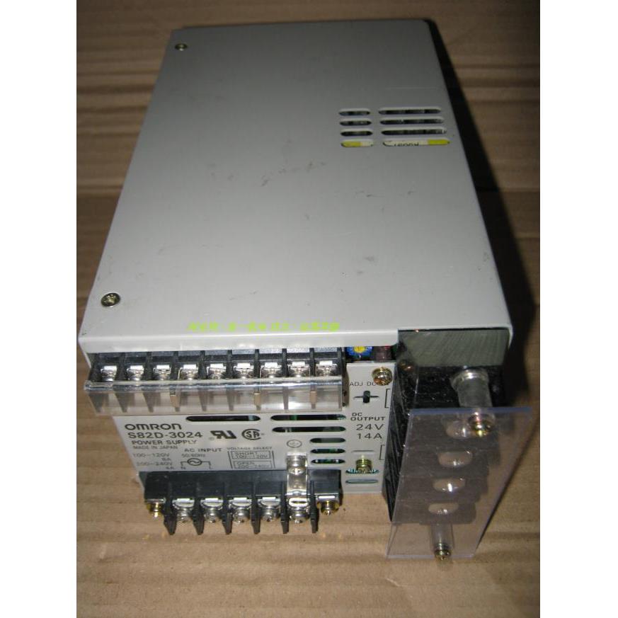 日本OMRON S82D-3024 开关电源 300W 24V14A电源