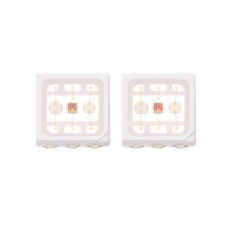 大量现货0.3w 0.6w 1.5w3030RGB灯珠全彩led灯发光二极管三合一