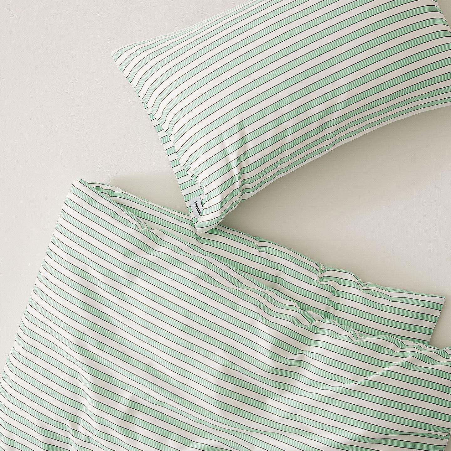 60支全棉被套单品精梳棉纯棉单件被罩拉链条纹简约长绒棉1.5/2.0m