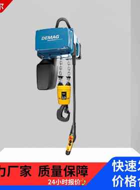 DEMAG电动环链葫芦125-5000KG单双梁起重机体积小噪音低