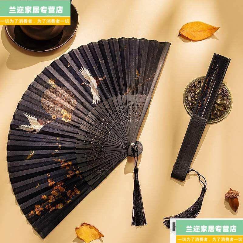 军配扇扇子防身武器折扇男钛合金骨架金属铝合金铁扇古风扇骨夏季图片