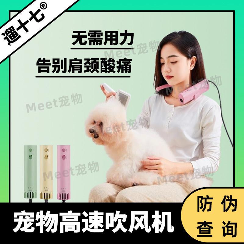 遛十七A3PRO挂脖式吹风机 大风力宠物吹毛机美容店专用