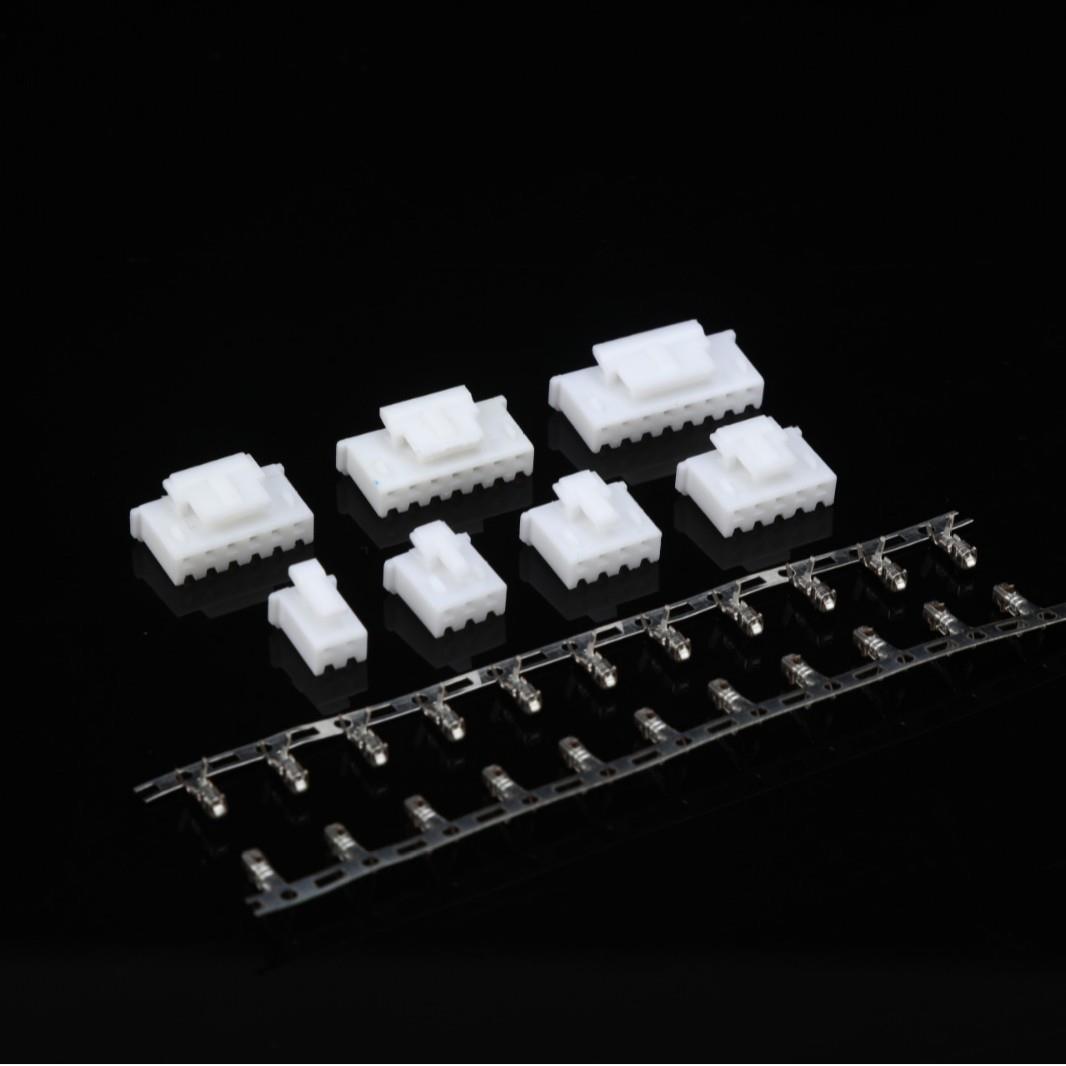 XHB2.5空接胶壳电子连接器孔座电源连接线接线端子XHB-2R孔座