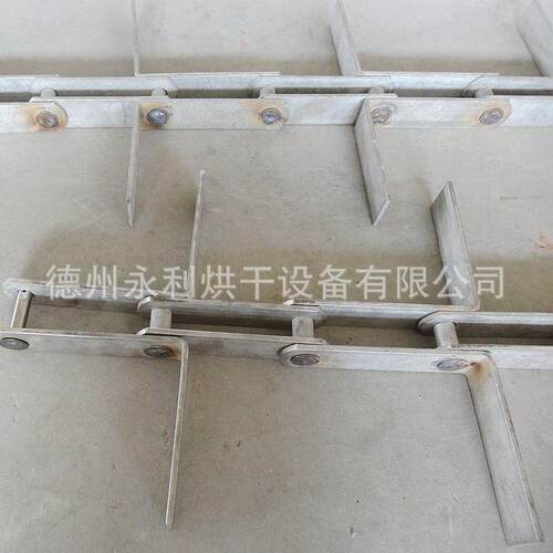 工业不锈钢刮板链条 翼板异型刮料传动链条 粉尘清料刮板输送链条