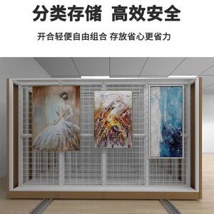 可拆装式文物货架 博物馆密集柜 樟木古董密集架 瓷器古董存储架