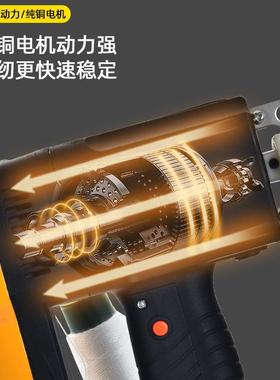 STR手提人牌小型电充缝包机一体式无线封飞包机编织袋口封手持打