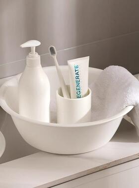 Large household antibacterial plastic basin for washing vege