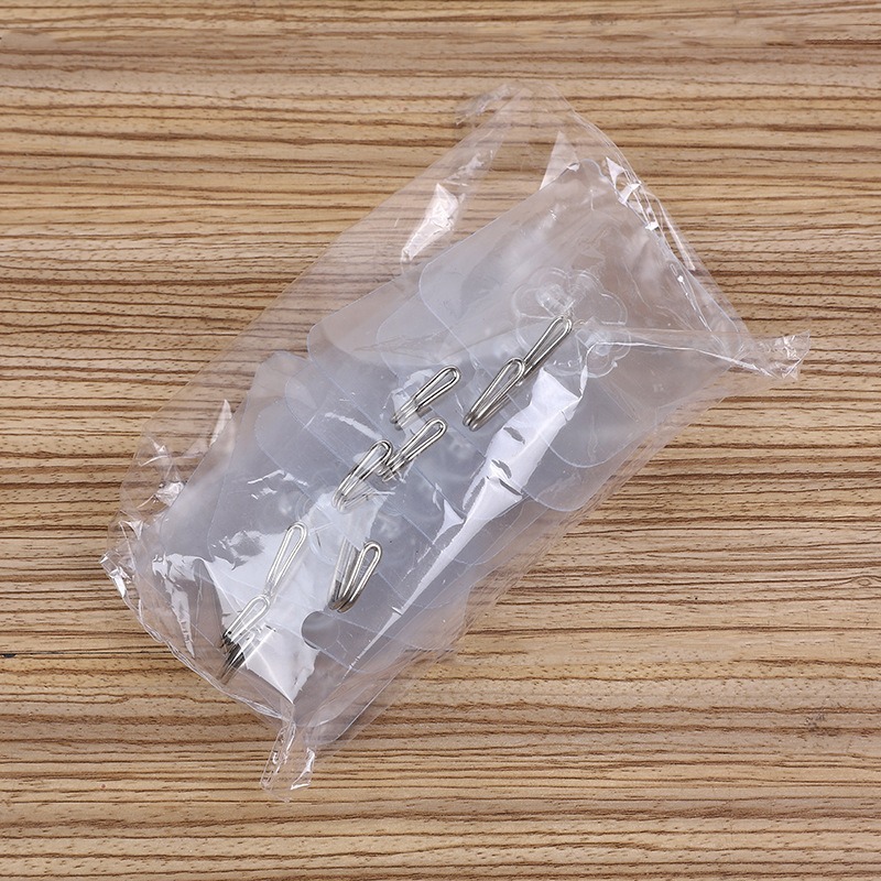 挂钩挂钩透明塑料衣帽收纳粘钩