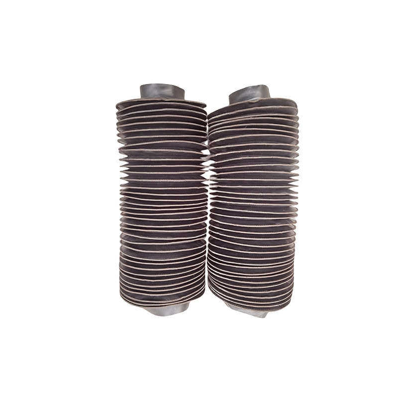 丝杠液压气缸油缸防护罩圆形 活塞杆保护套拉链式伸缩防尘罩