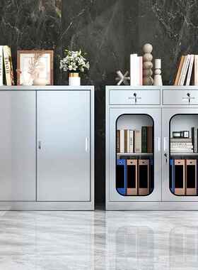 30不锈钢矮柜文资件柜带抽屉工具柜锁办公4室料小柜OPW子桌下储物