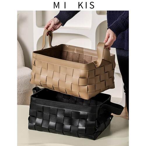 BV编纳织收筐网红 款高颜值脏衣篓家用脏衣服收纳00267篮柜置物衣