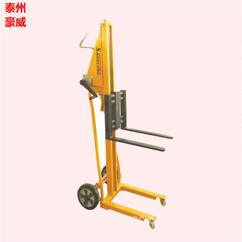 120公斤1米轻型托盘升降叉车小型堆垛装卸车迷你型堆高搬运机