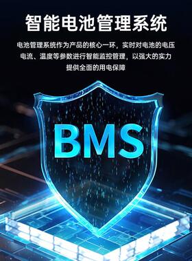 自带BMS太阳能发电储系统深循环48壁129挂式磷酸铁锂电p池li能Vfe