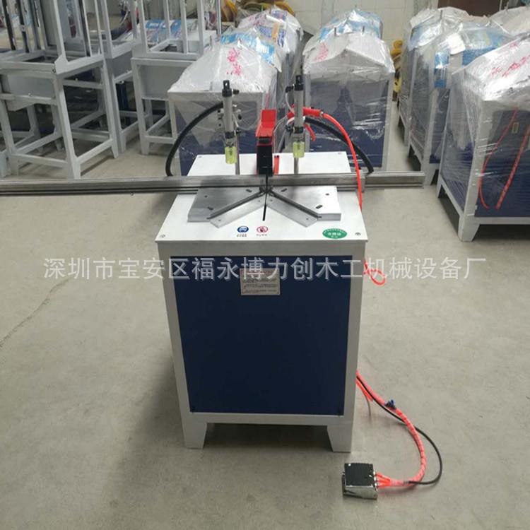 实木铝材45度90度切角机塑料线条切割机木线条断料机45度切角机