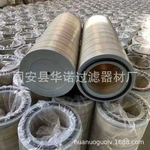 350*660工业抛丸机除砂机除尘滤芯覆膜防静电工业除尘滤筒