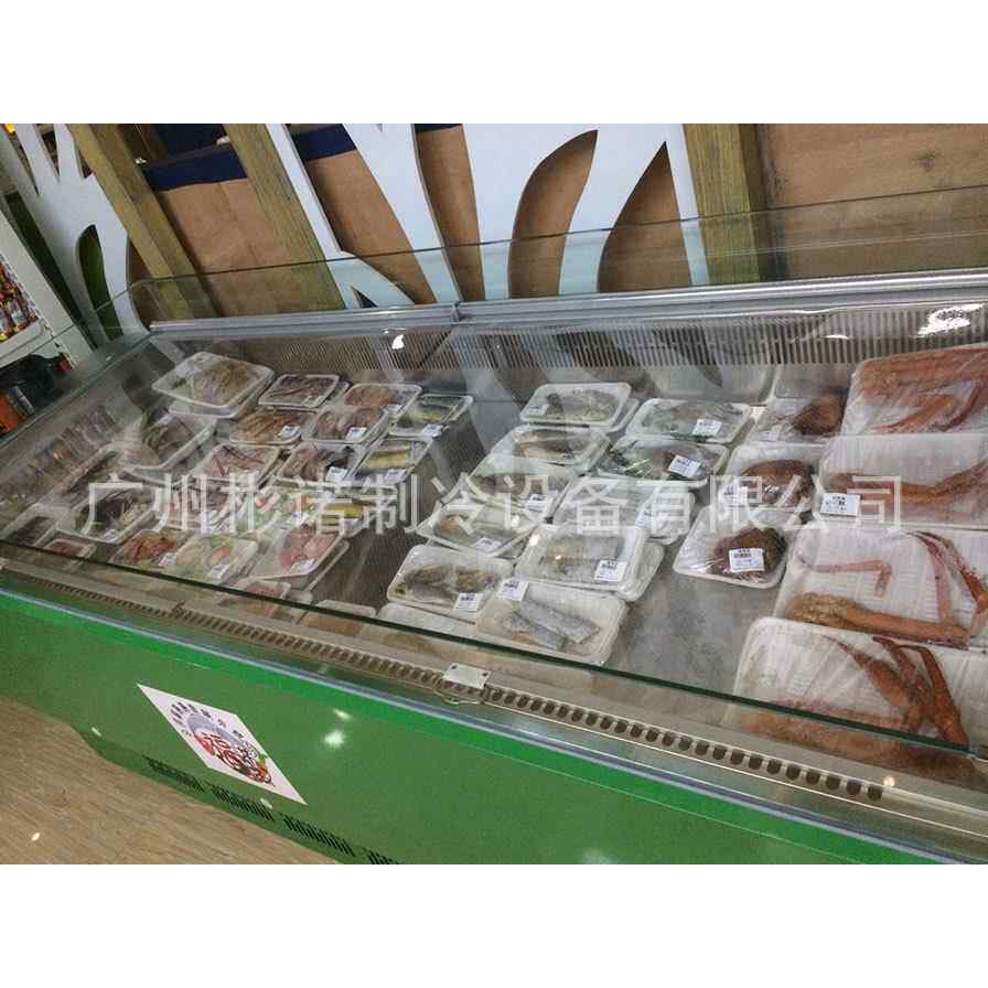 打折优惠中自助餐饮保鲜点菜柜促销卧式自助菜品火锅柜