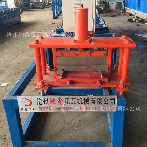 供应围栏制作成型机彩钢围挡板设备278型围挡板压瓦机设备