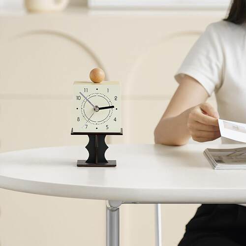 WOZOOM屋准家居玄关座钟装饰品客厅钟表时钟创意电视柜桌面摆件
