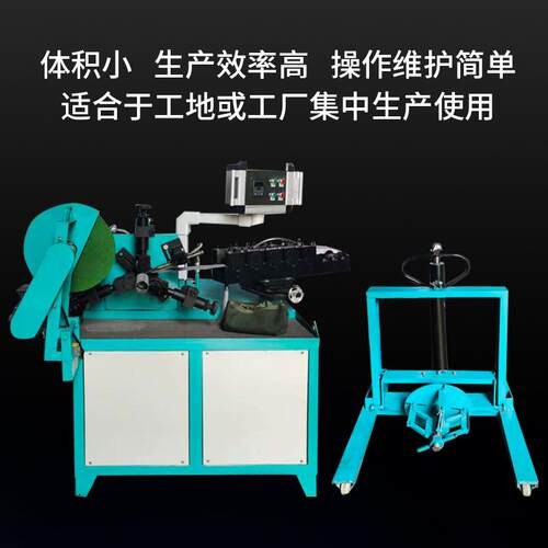 金属波纹管制管机镀锌钢带预制桥梁机械设备厂家螺旋波纹管成型机