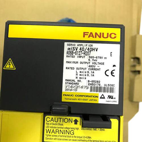 A06B-6127-H207 A06B-6124-H207 FANUC发那科伺服驱动原装现货