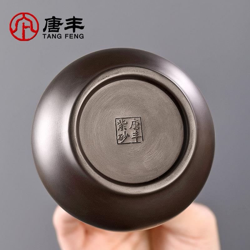 唐丰紫砂茶道筒茶道六君子功夫茶具配件零配黑檀木六君子茶筒茶夹