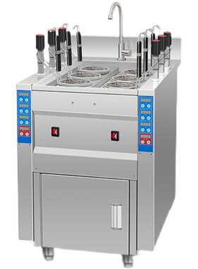 旭众煮面炉商用电热燃气六头自动升降煮面机定时麻辣烫水饺汤粉炉