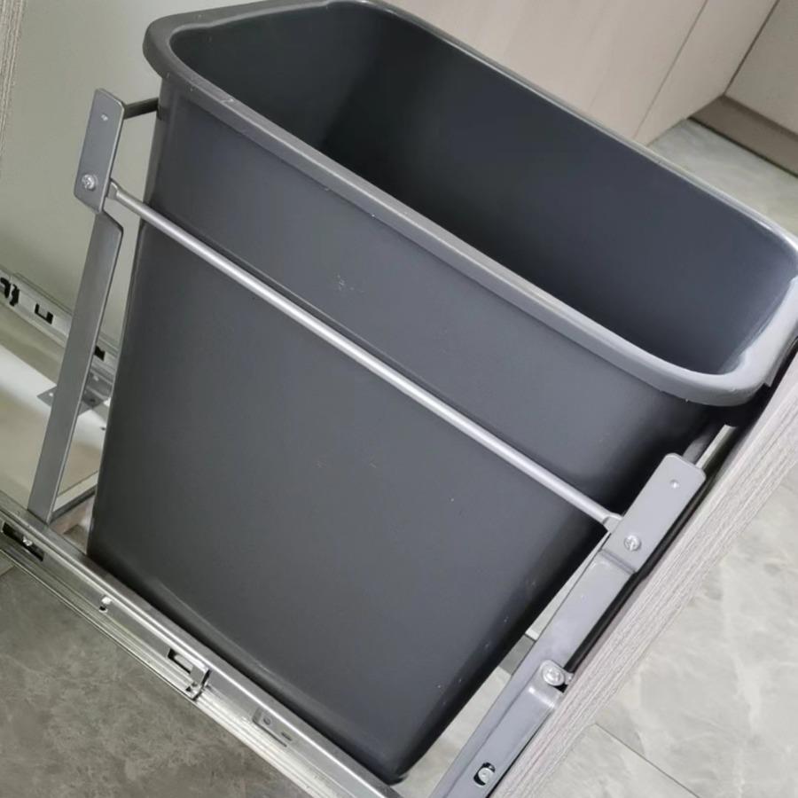 柜内垃圾桶拉篮柜内整理收纳