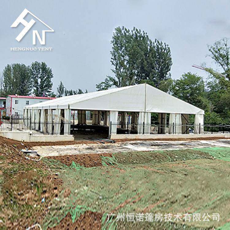 厂家直销户外仓储篷房欧式铝合金快速搭建临时仓库帐篷上门安装