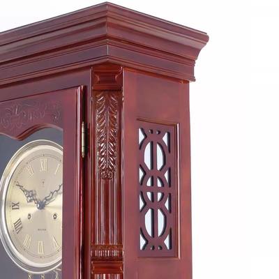 落地钟欧客厅木中式实复古大式气立钟机表北极星械创意92382座钟