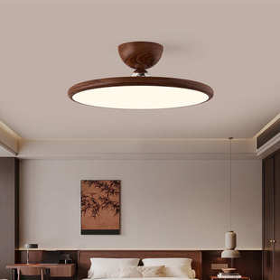 房间灯具 复古新中式 法式 中古卧室灯吸顶灯卧室餐厅护眼书房灯日式