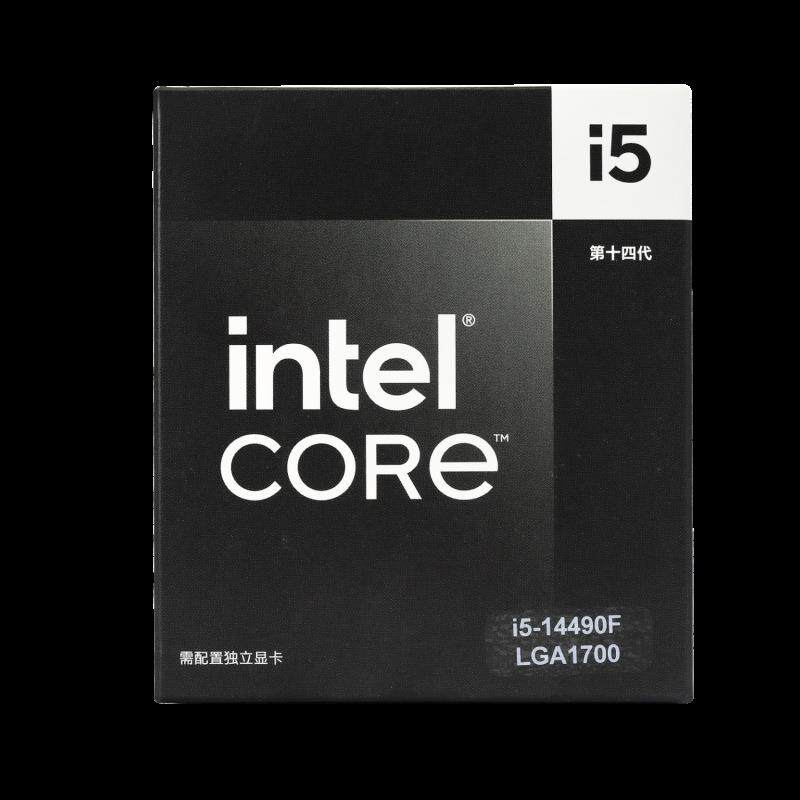 英特尔酷睿 i5-14490F 14代台式机电脑CPU处理器原盒适用z790
