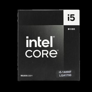 英特尔酷睿 i5-14490F 14代台式机电脑CPU处理器原盒适用z790