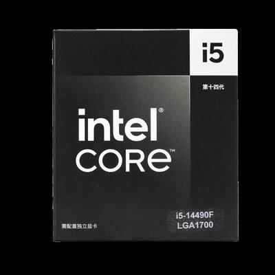 英特尔酷睿 i5-14490F 14代台式机电脑CPU处理器原盒适用z790