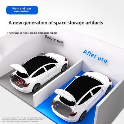 适用凯迪拉克IQ傲歌XT5内饰CT5用品XT4后备箱隔板XT6收纳箱CT4储